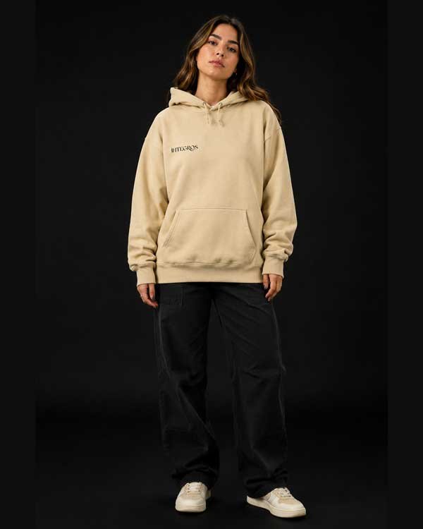 Hoodie Beige Unisex