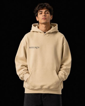 Hoodie Beige Unisex