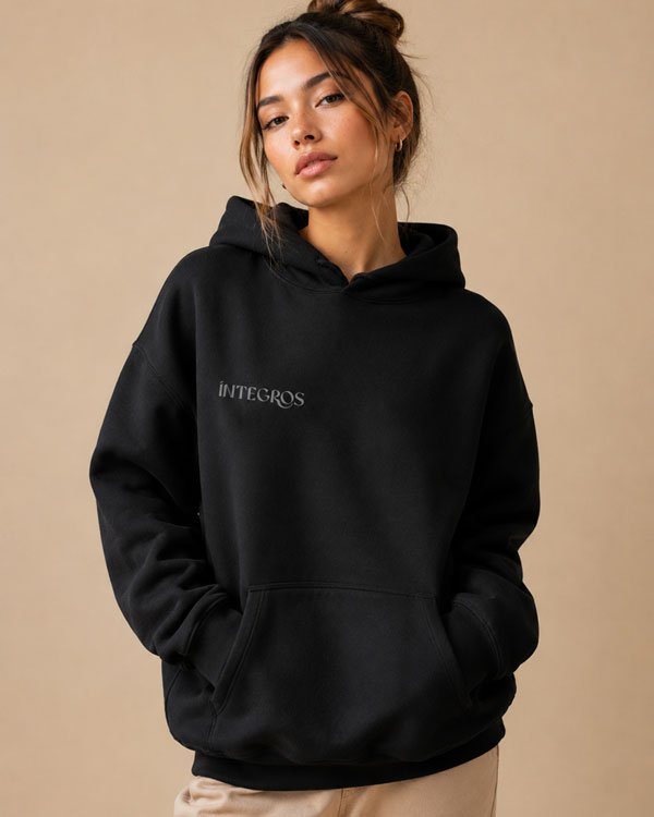 Hoodie Negro Unisex