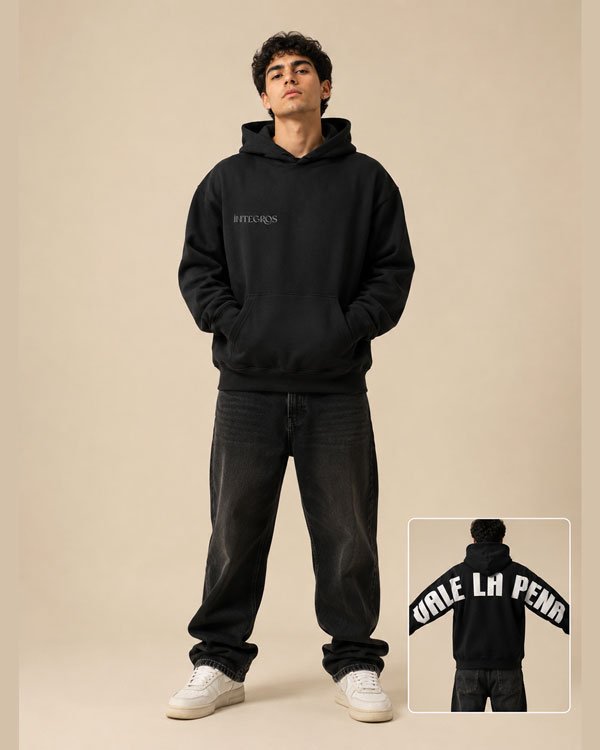 Hoodie Negro Unisex